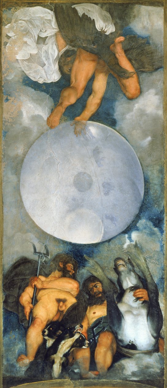 Jupiter, Neptun og Pluto av Michelangelo Merisi Caravaggio