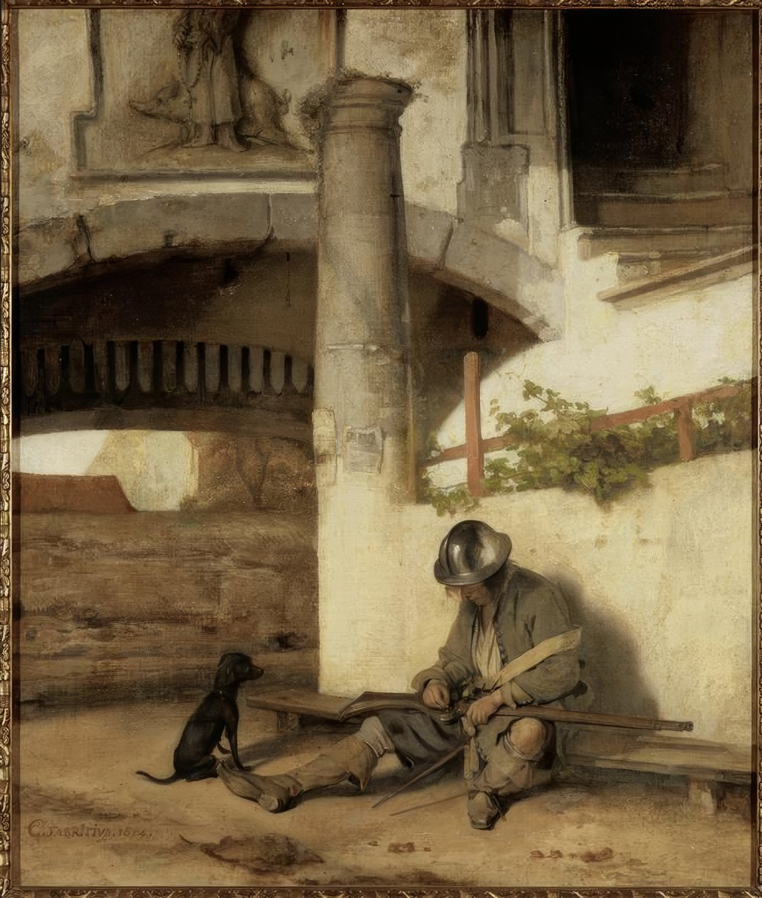 Portvakten av Carel Fabritius
