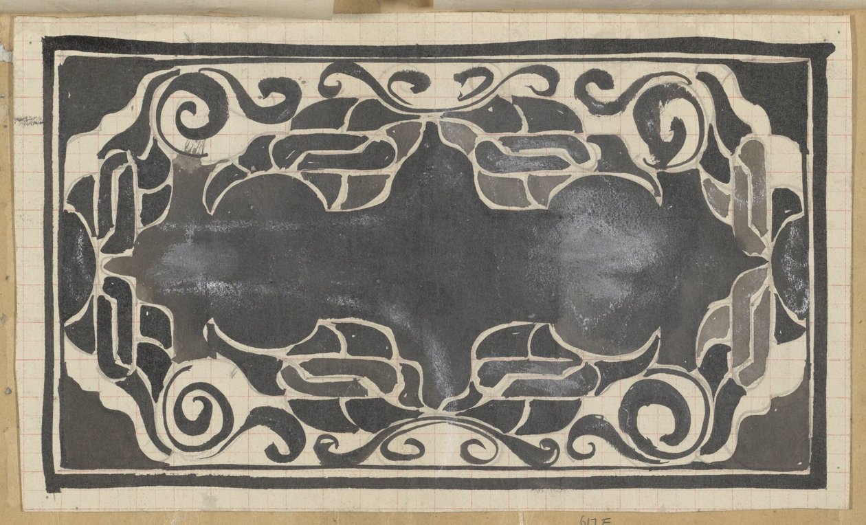 Dekorativt design av Carel Adolph Lion Cachet