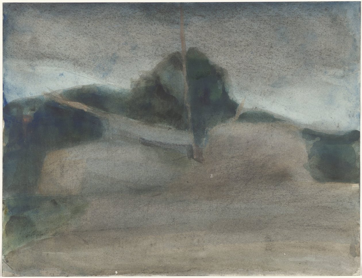 Landskap av Carel Adolph Lion Cachet