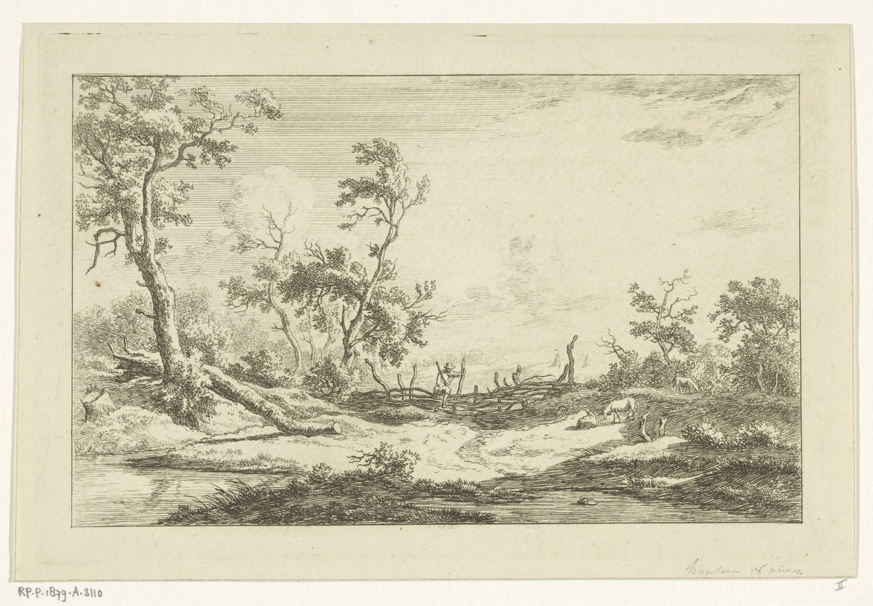 Hunter in a landscape Landscapes (AF) (serietittel) av Carel Lodewijk Hansen
