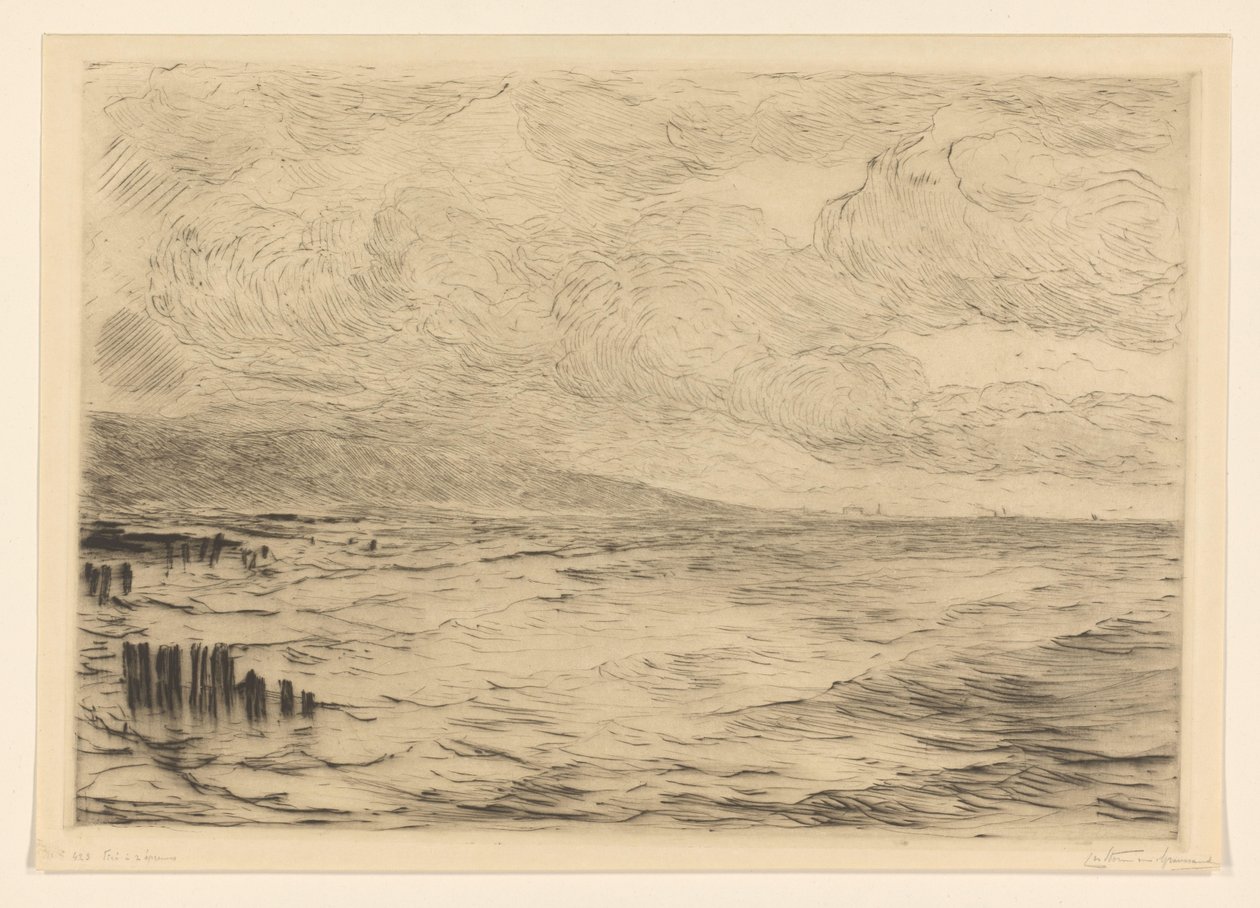 Kysten av Walcheren (original tittel) av Carel Nicolaas Storm van 