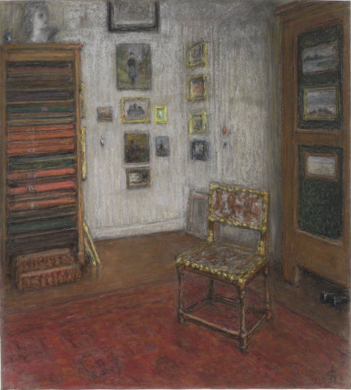 Atelierhoek met stoel en kunstkast, te Den Haag, Nieuwe Schoolstraat 28   1387070   no       norwegian Successfully Translated  Original: Rots en stad Scilla in de regio Calabrië aan de westkust Rocher & Ville de Scilla en Calabre; vue prise du côté du cou av Carel Nicolaas Storm van 