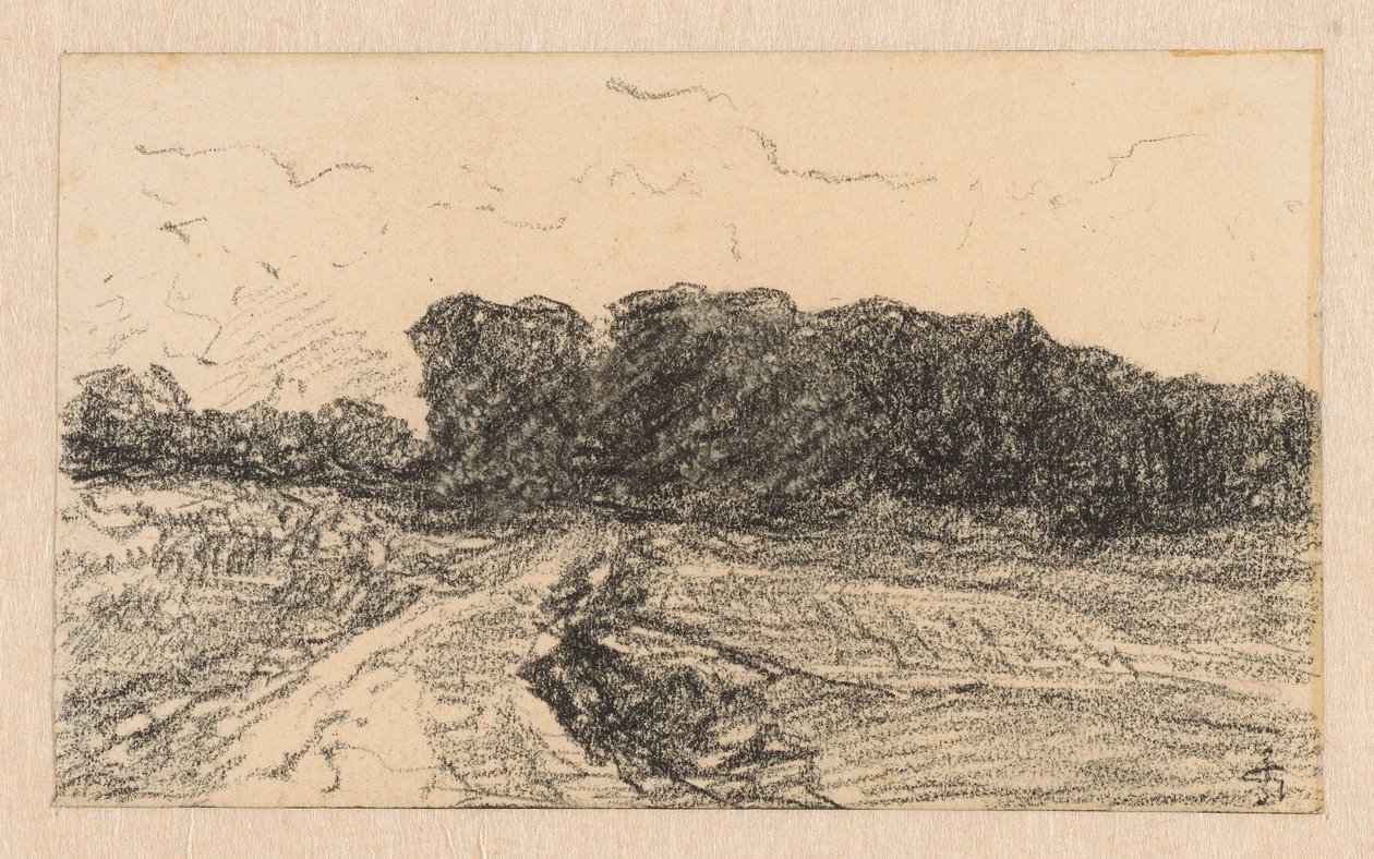 Linden-allee, vei til Bresserberget i Kleve av Carel Nicolaas Storm van 