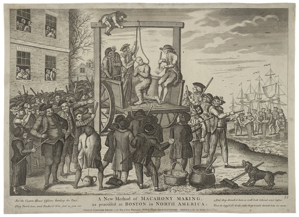 En ny metode for å lage makaroni, som praktisert i Boston i Nord-Amerika av Carington Bowles