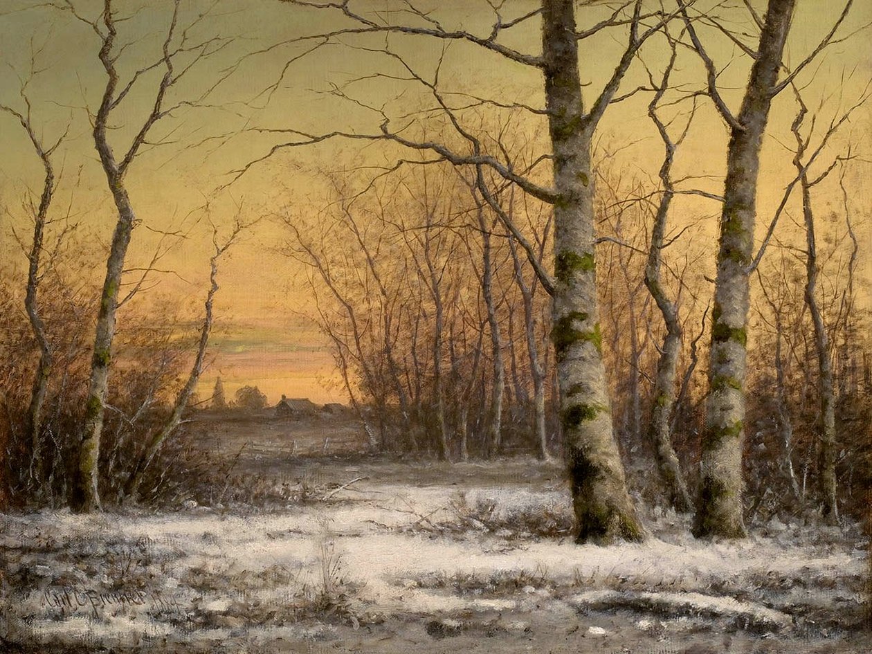 Vinter av Carl Christian Brenner