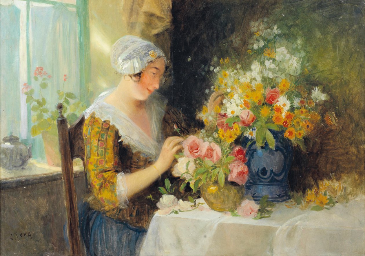 Når du ordner blomster av Carl Duxa