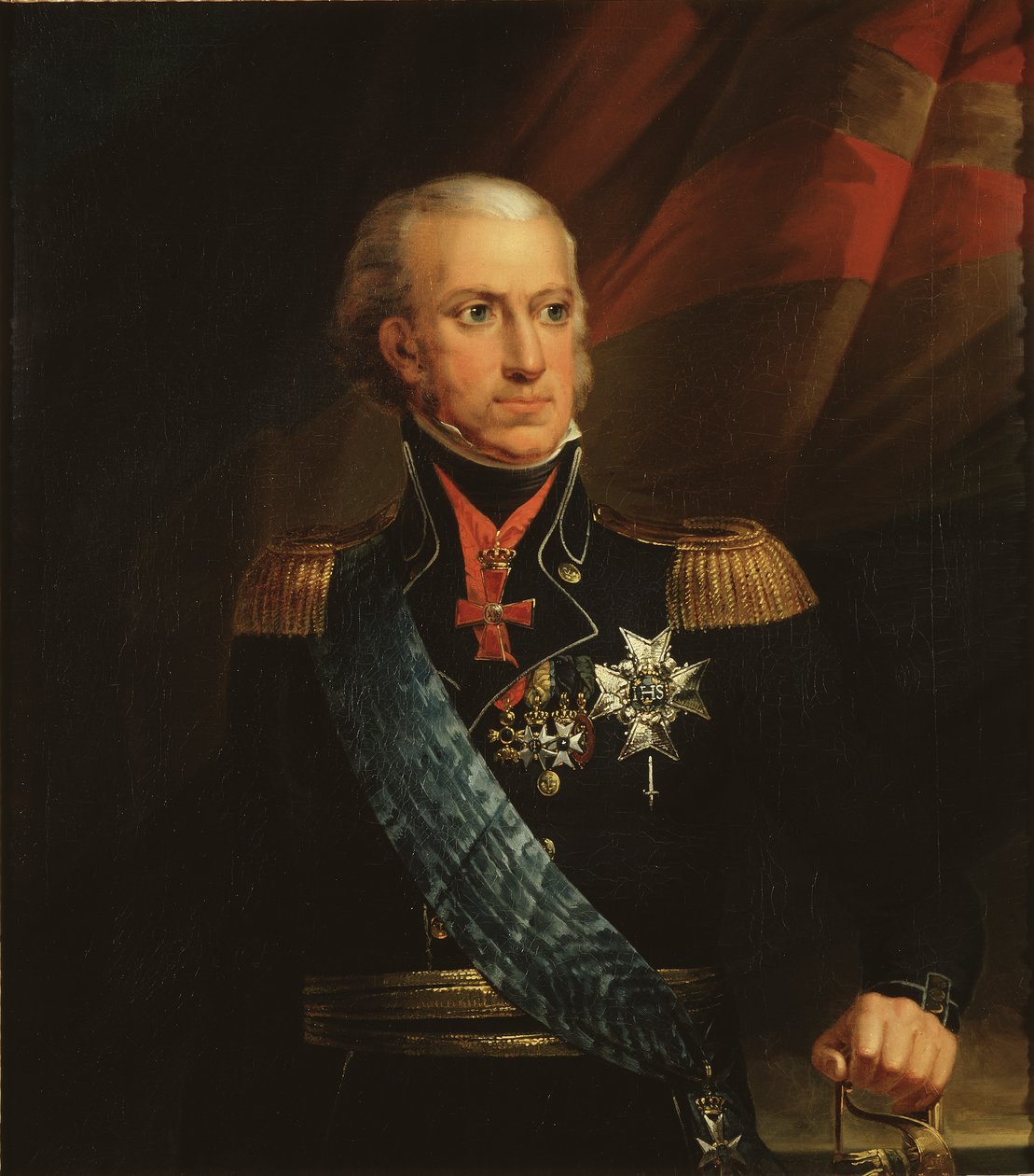 Karl XIII, 1748-1818, konge av Sverige og Norge av Carl Fredric von Breda