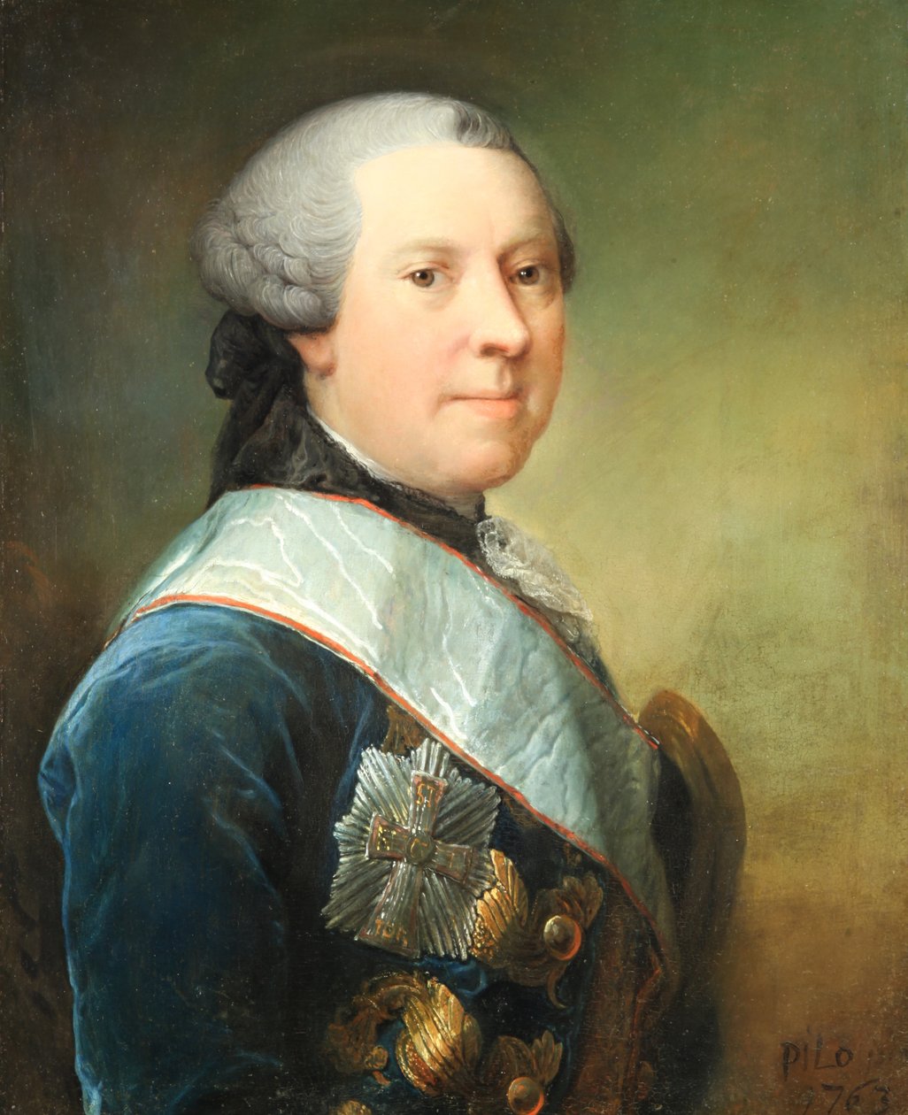 Et maleri av Christian Conrad Danneskiold-Laurvig (1723-1783) av Carl Gustaf Pilo