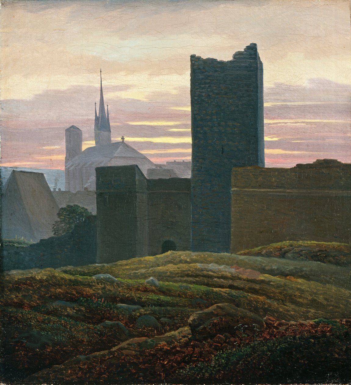 Det keiserlige slottet av Carl Gustav Carus
