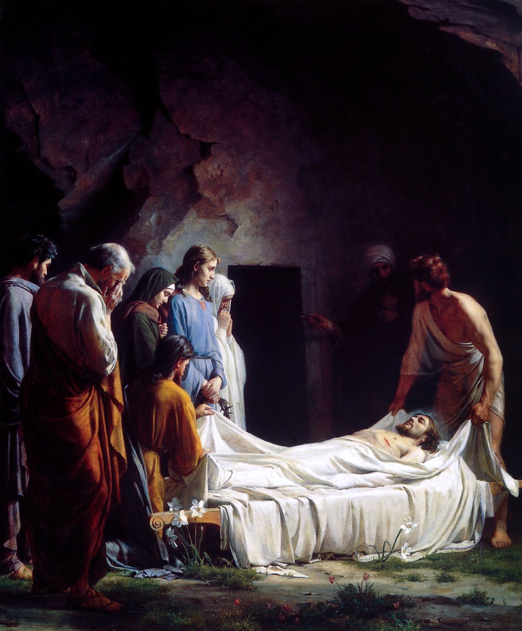Kristi begravelse av Carl Heinrich Bloch