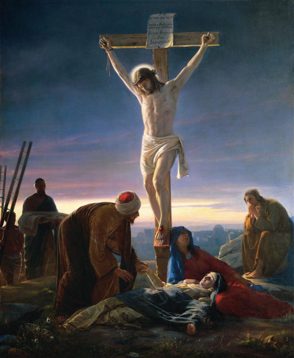 Kristus på korset av Carl Heinrich Bloch