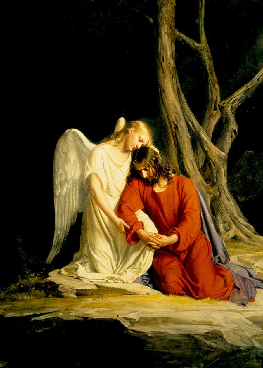 Getsemane av Carl Heinrich Bloch