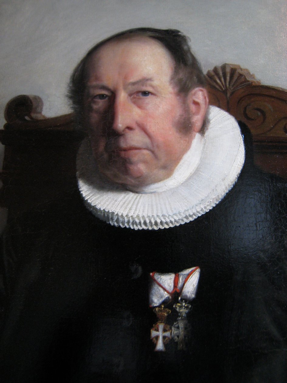 Peter C. Rothe, provins i København av Carl Heinrich Bloch