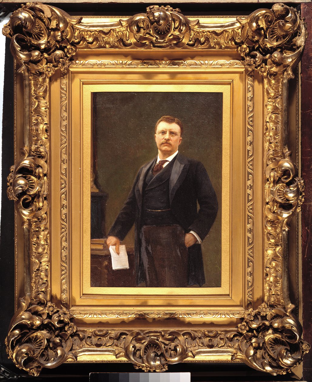 Theodore Roosevelt av Carl Ludwig Friedrich Becker