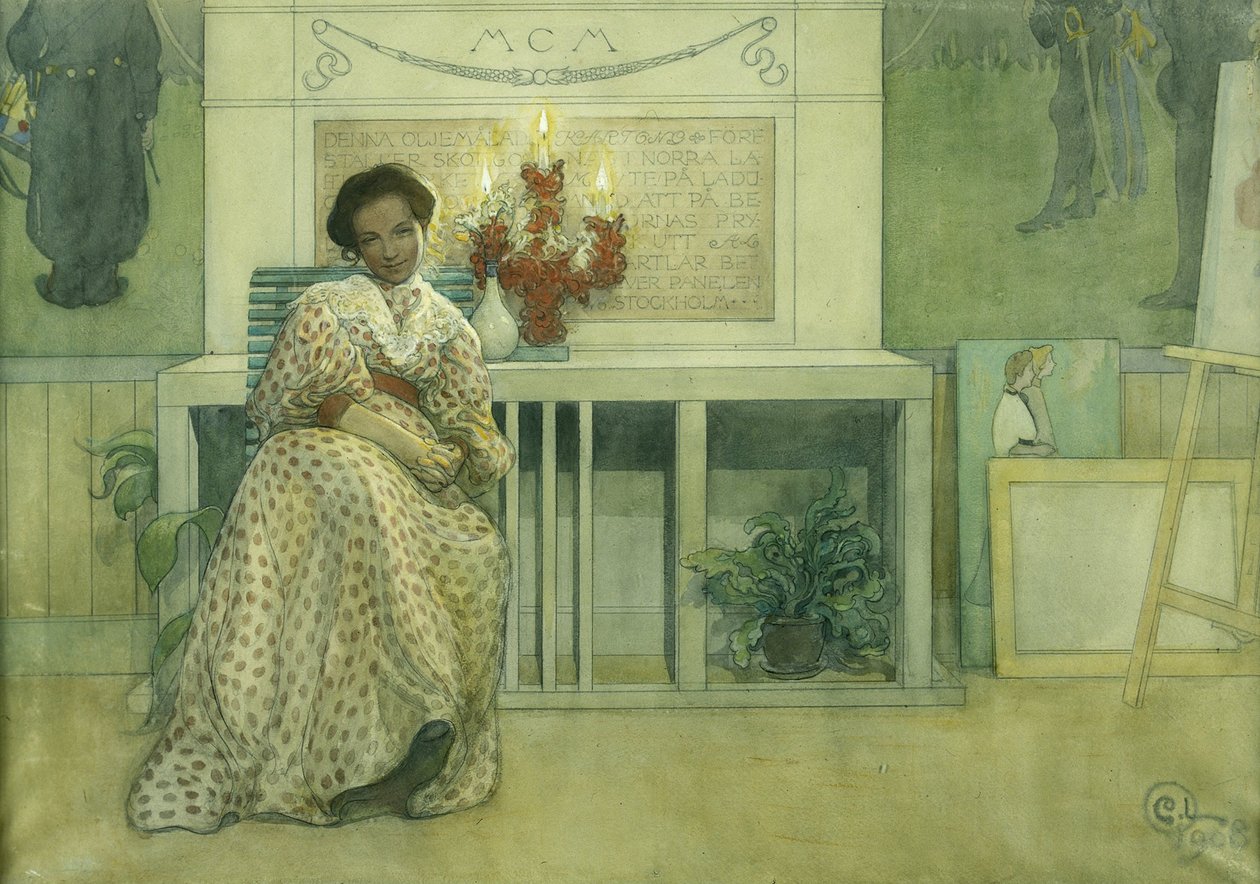 Etter prom av Carl Larsson