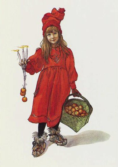 Brita som Iduna av Carl Larsson