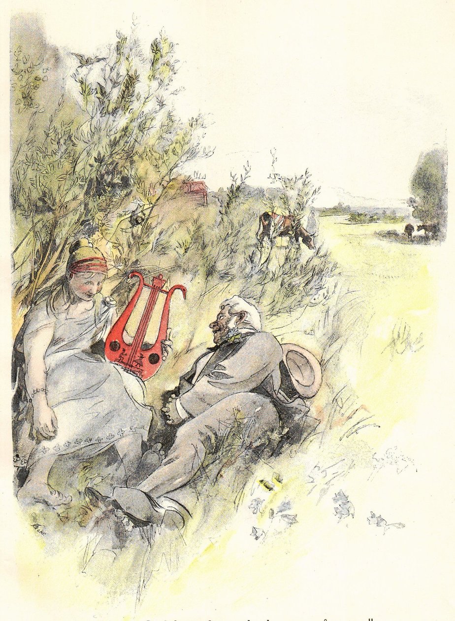 Elias Sehlstedt og hans sanger av Carl Larsson