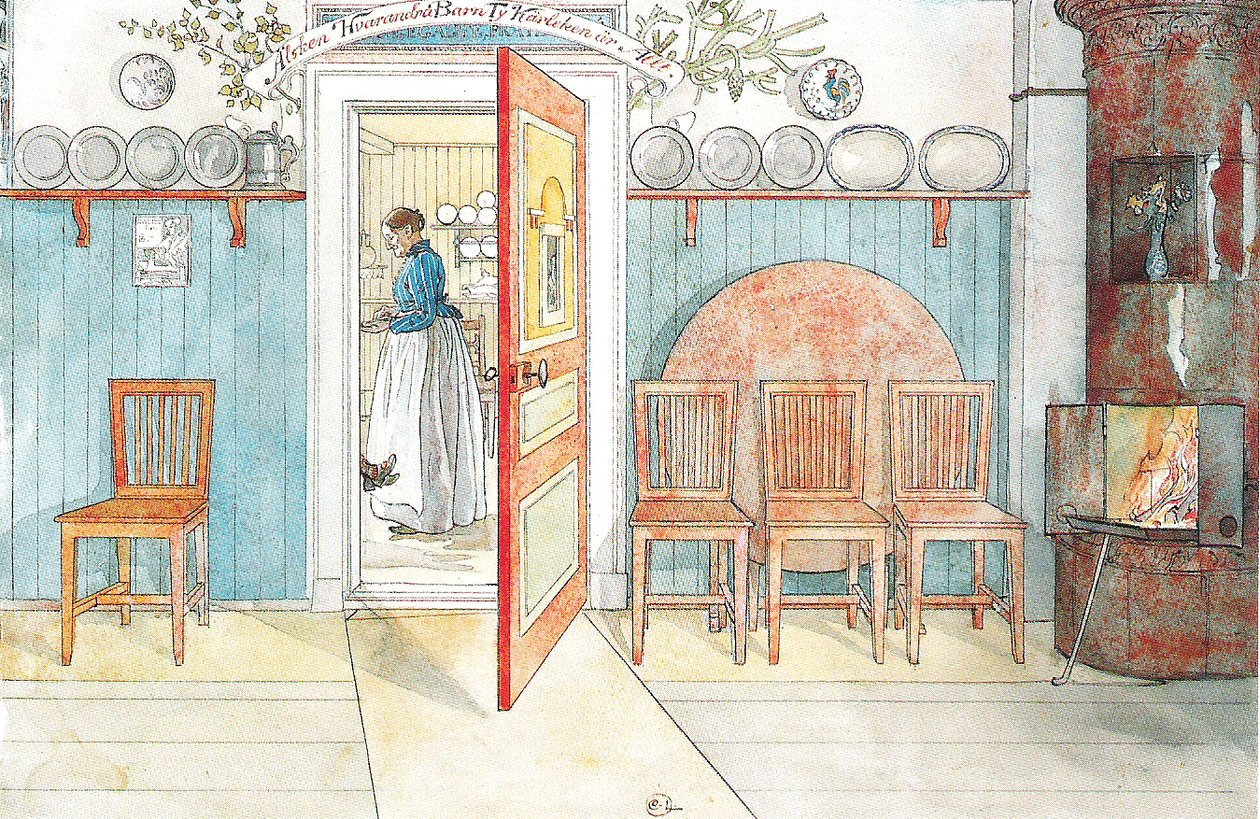 Gamle Anna av Carl Larsson
