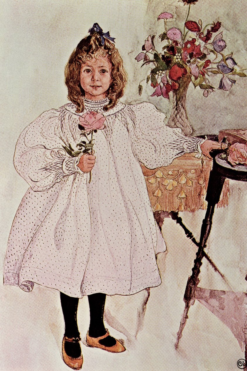 Gladys, 1895 av Carl Larsson
