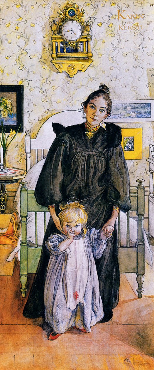 Karin og Kersti av Carl Larsson