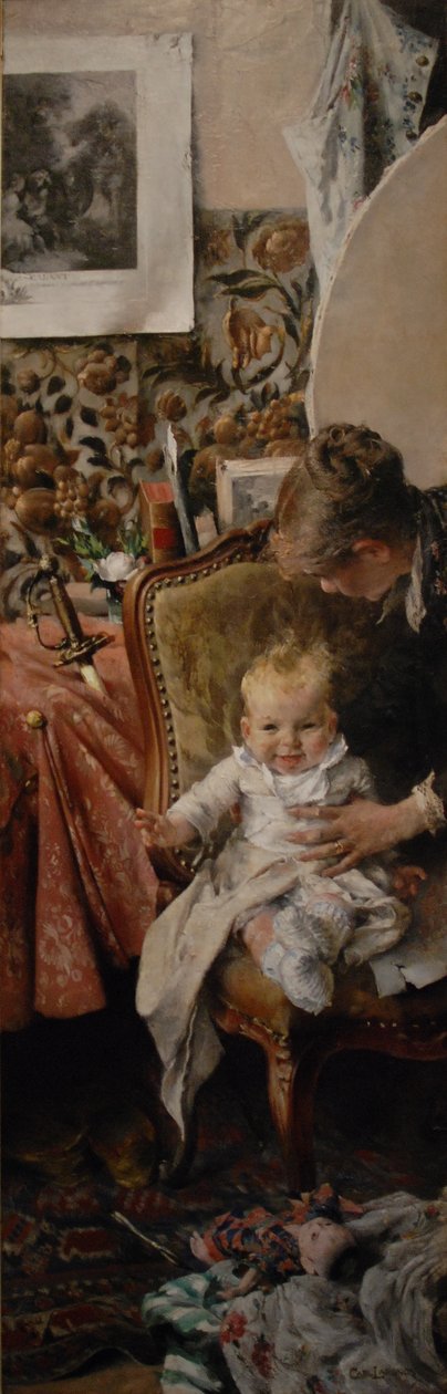 Lille Suzanne av Carl Larsson