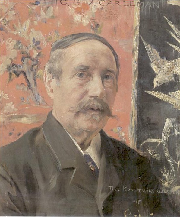 Portrett av CGW Carleman av Carl Larsson