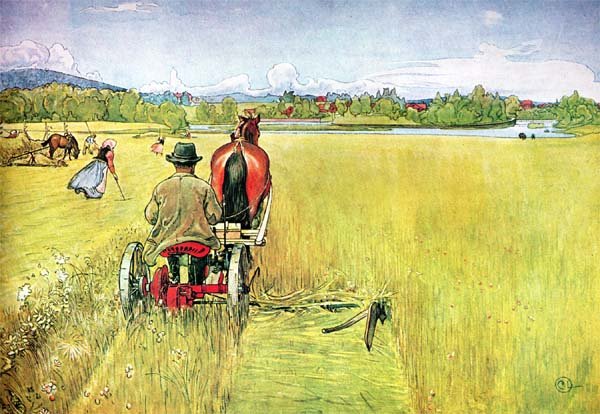 Sommer av Carl Larsson