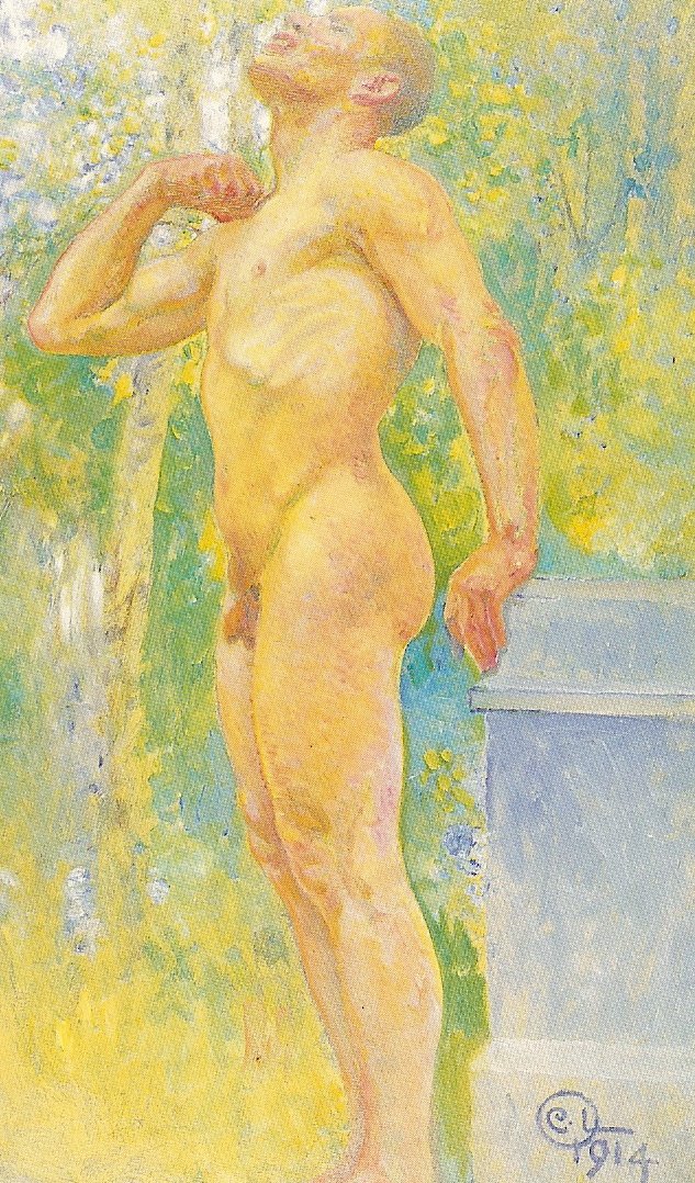 skisse av Carl Larsson