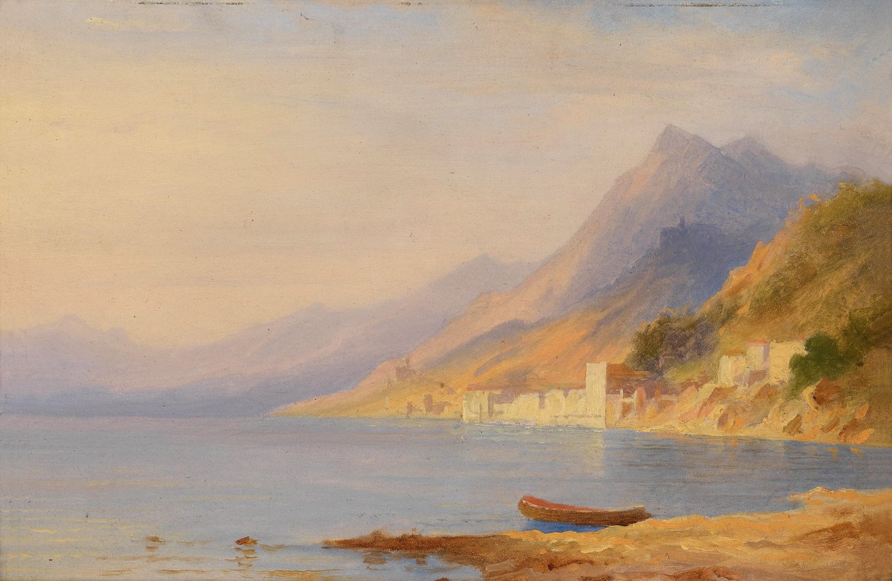Sørlandskystlandskap av Carl Morgenstern
