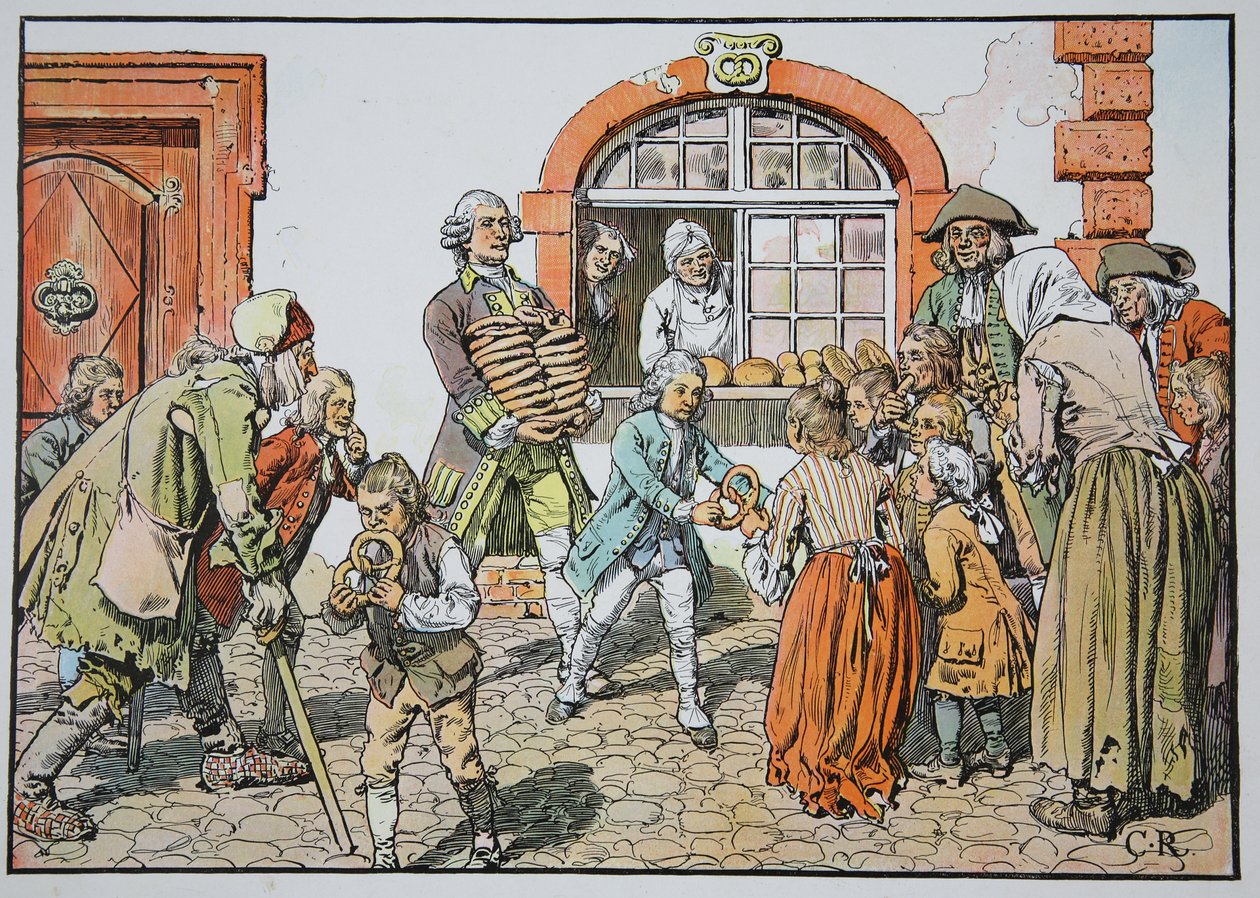 Veldedighet til den lille prinsen av Carl Röchling