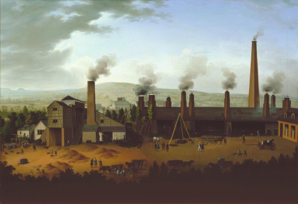 Valseverket Lendersdorf av Carl Schütz