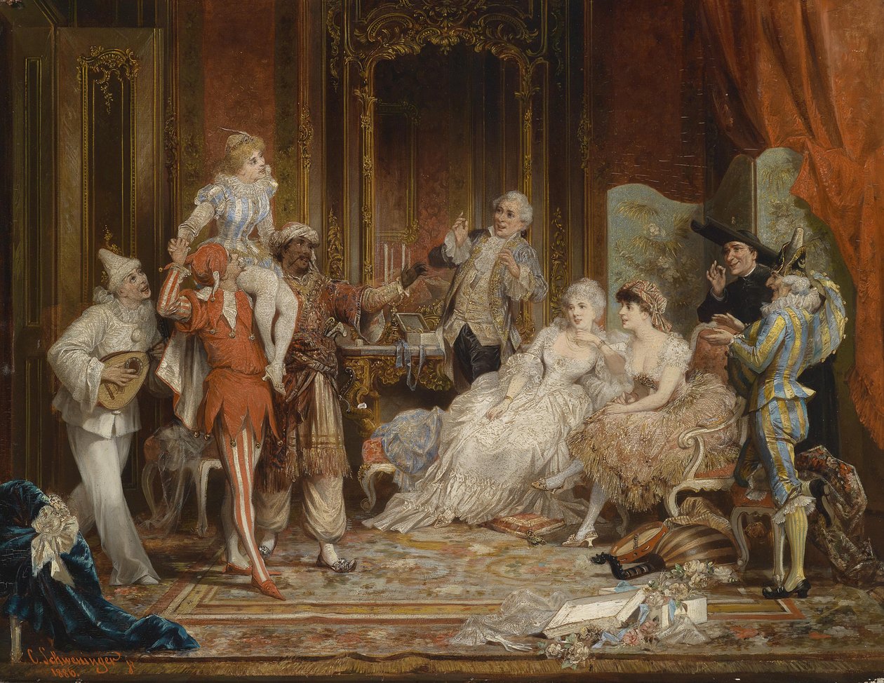 karneval av Carl Schweninger jr.
