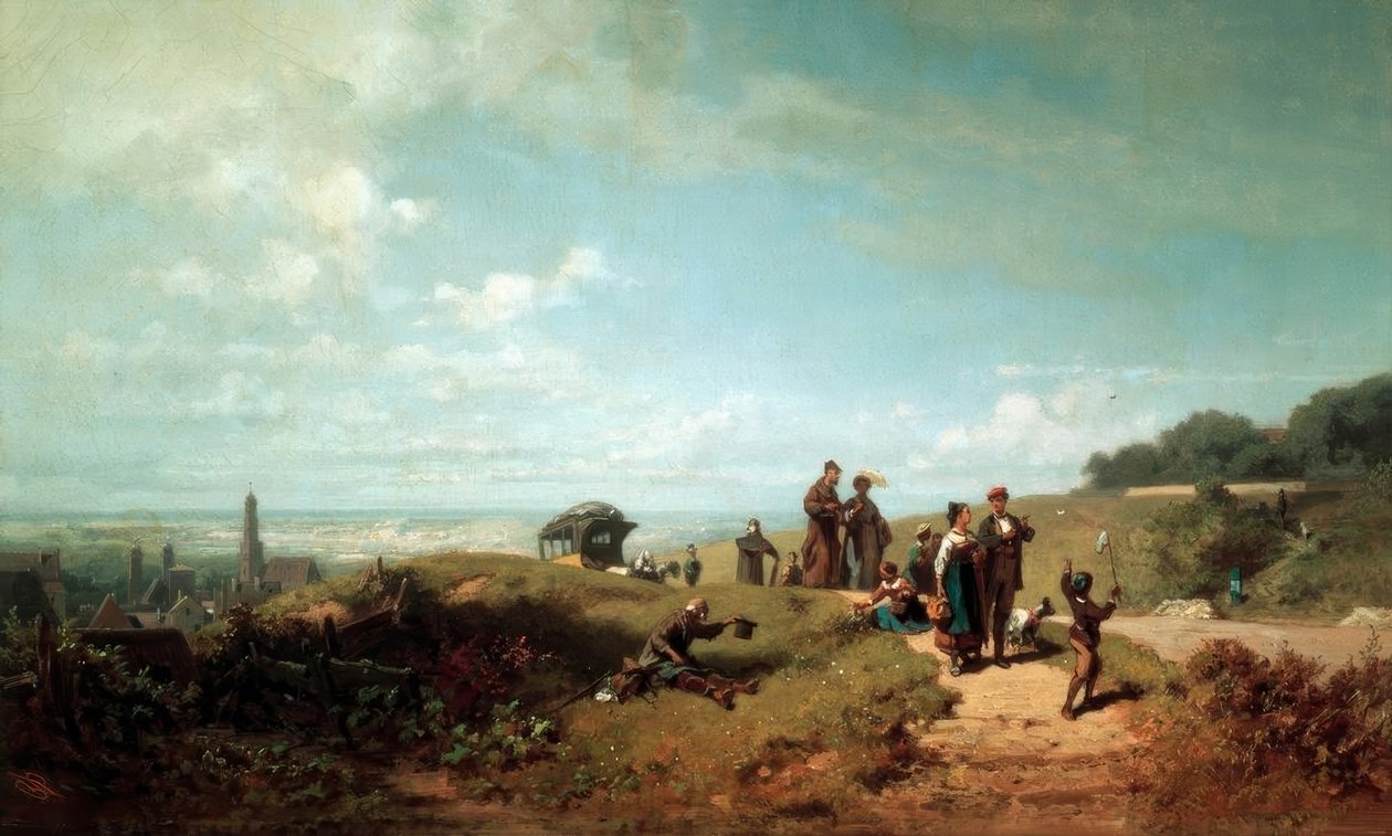 Søndagsvandringen av Carl Spitzweg