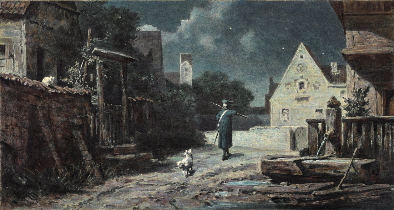 Nattevakten av Carl Spitzweg