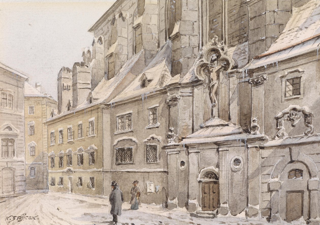 Vintertur av Carl Wenzel Zajicek