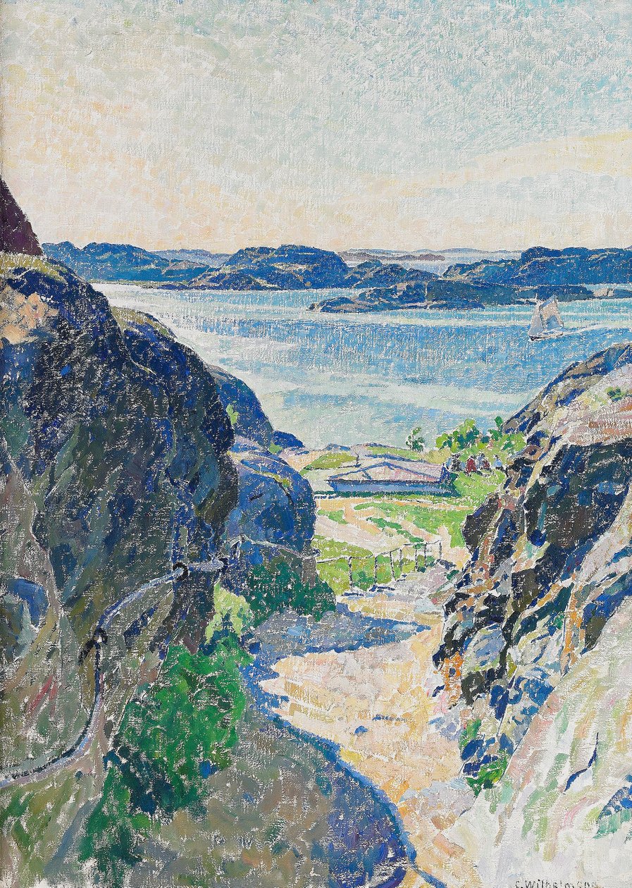 Brunnsvagen, Fiskebackskil av Carl Wilhelm Wilhelmson