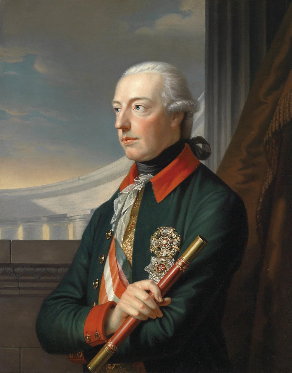 Portrett av keiser Joseph II (1741–1790) av Carl von Sales