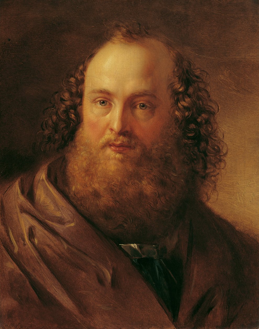 Mannlig studieleder av Carl Agricola