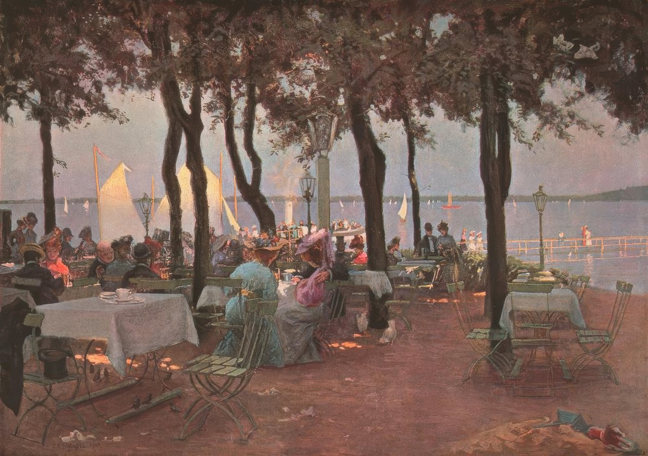 Sommerettermiddag ved Müggelsee av Carl Alexander Brendel