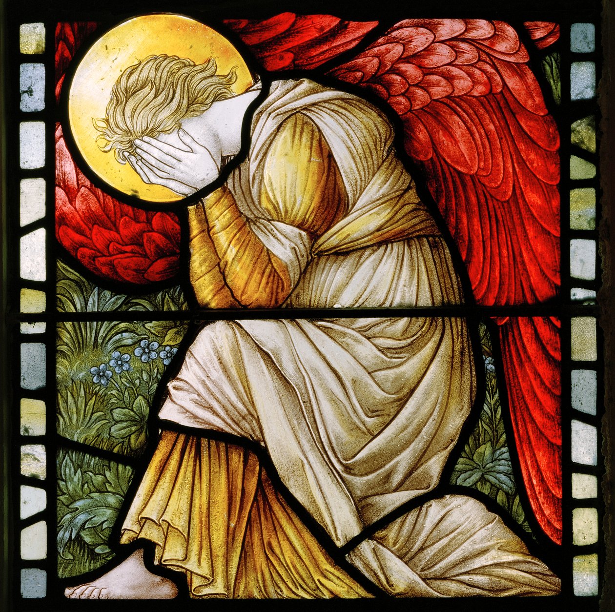 Betws Bledrws, St Bledrws, Shrigley & Hunt (1873-1982), Carl Almquist, Weeping Angel, 1886 av Carl Almquist