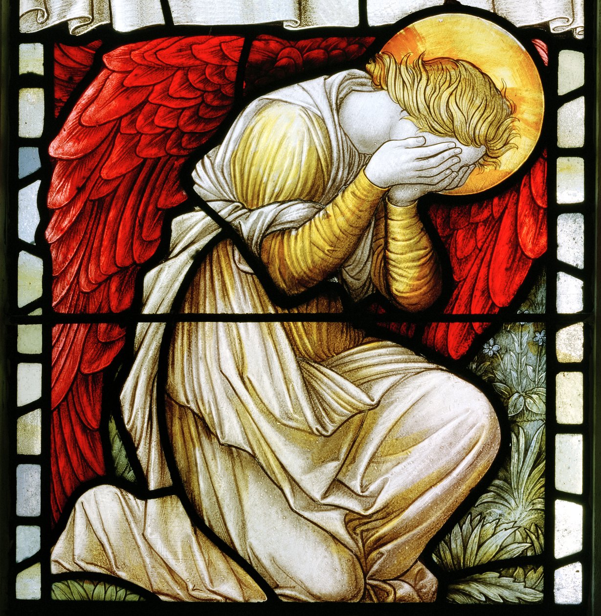 Betws Bledrws, St Bledrws, Shrigley & Hunt (1873-1982), Carl Almquist, Weeping Angel, 1886 av Carl Almquist