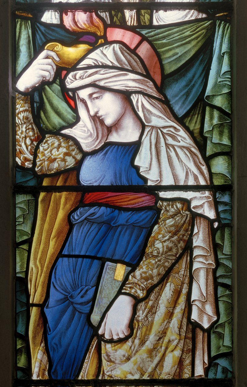 Faith, East Window 1885 (farget glass) av Carl Almquist