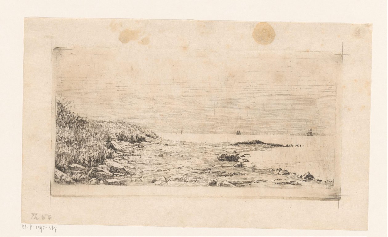 Dune ved sjøen av Carl Bloch