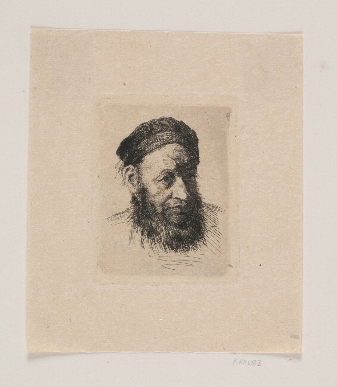 Leder for en gammel sjømann av Carl Bloch