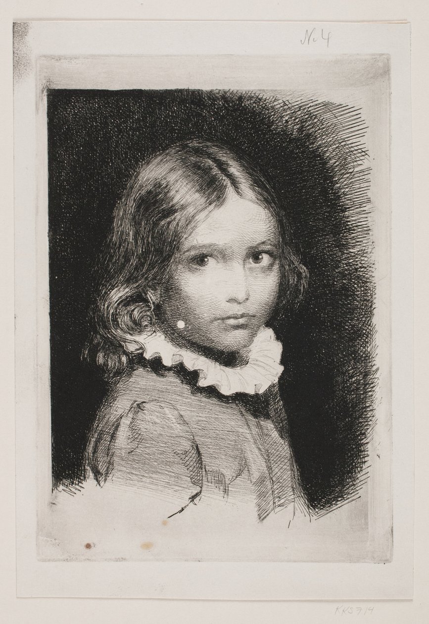 Portrett av Clara Emilie Rose Bloch av Carl Bloch