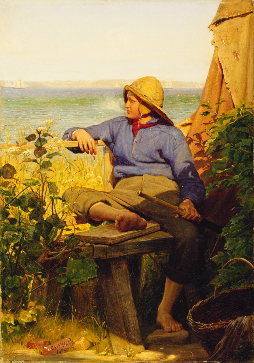 Sjømannen, 1874 av Carl Bloch