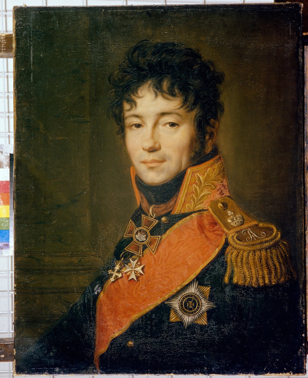 Portrait du greve Evgraf Fedotovich Komarovsky (1769-1843) - Peinture av Carl Christian Vogel von Vogelstein (1788-1868), huile sur toile, 67x52 cm - Portrett av grev Evgraf Fedotovich Komarovsky, Olje på lerret av Carl Christian Vogel von Vogelstein av Carl Christian Vogel von Vogelstein