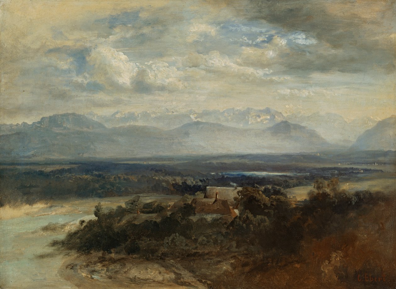 Isar landskap av Carl Ebert