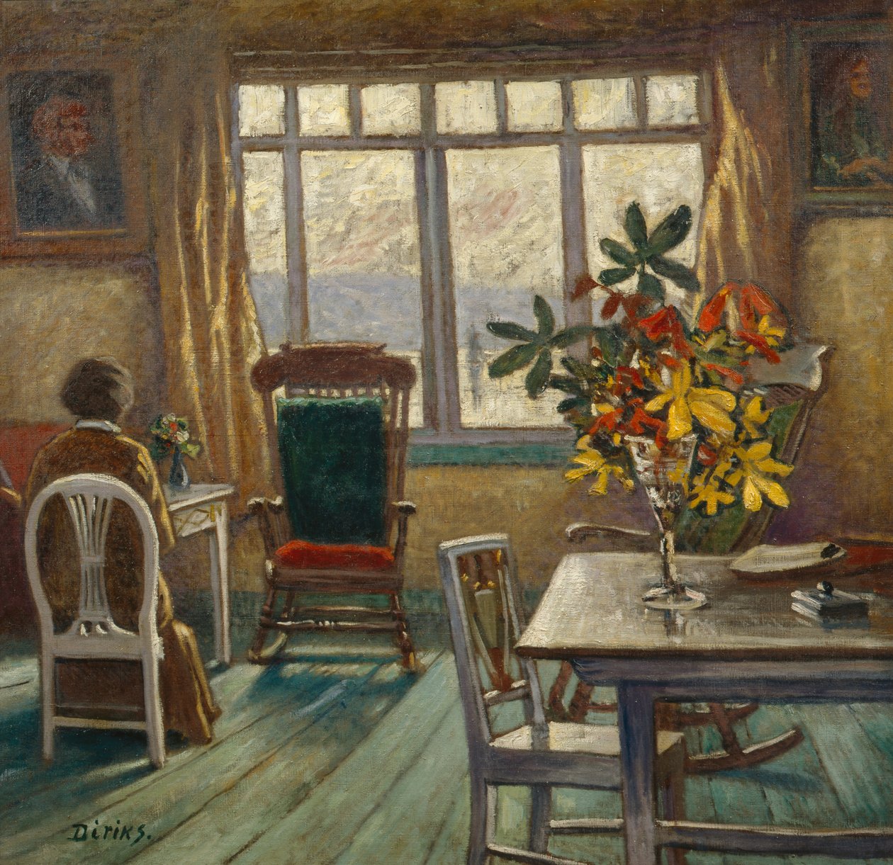 Kunstnerens studio av Carl Edvard Diriks